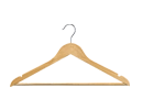 木製ハンガー (トップス)