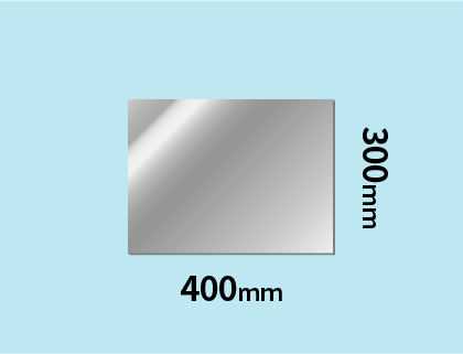 ステンレス板 W400&times;H300mm