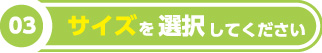 サイズを選択してください
