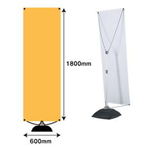 Yバナースタンド(屋外用)